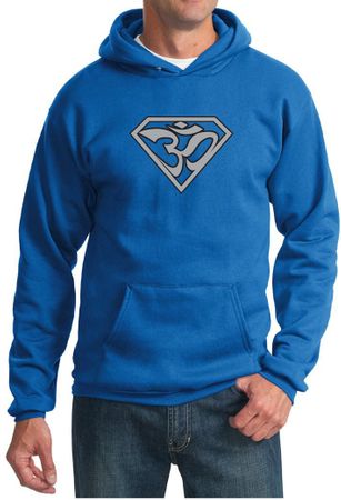 Mens Yoga Hoodie Super OM Hoody