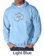 Mens Yoga Hoodie Sweatshirt - Aum Symbol Hooded Sweat Shirt