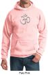 Mens Yoga Hoodie Sweatshirt - Aum Symbol Hooded Sweat Shirt