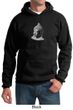 Mens Yoga Hoodie Sweatshirt - Buddha Hooded Sweat Shirt