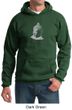 Mens Yoga Hoodie Sweatshirt - Buddha Hooded Sweat Shirt