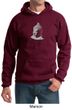 Mens Yoga Hoodie Sweatshirt - Buddha Hooded Sweat Shirt