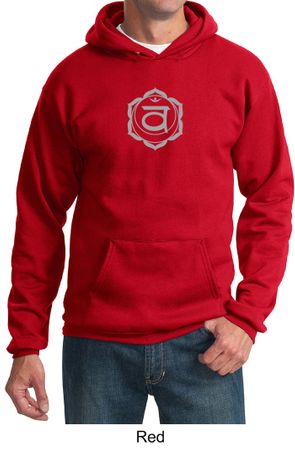 Mens Yoga Hoodie Sweatshirt Swadhisthana Chakra Symbol Adult Hoody