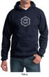Mens Yoga Hoodie Sweatshirt Swadhisthana Chakra Symbol Adult Hoody