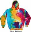 Mens Yoga Hoodie Thin OM Tie Dye Hoody