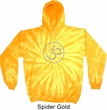 Mens Yoga Hoodie Thin OM Tie Dye Hoody