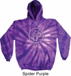 Mens Yoga Hoodie Thin OM Tie Dye Hoody