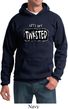 Mens Yoga Hoodie Twisted Hoody