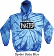 Mens Yoga Hoodie Twisted Tie Dye Hoody