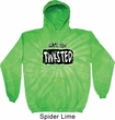 Mens Yoga Hoodie Twisted Tie Dye Hoody