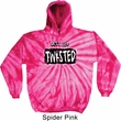 Mens Yoga Hoodie Twisted Tie Dye Hoody