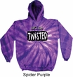 Mens Yoga Hoodie Twisted Tie Dye Hoody