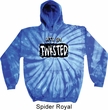 Mens Yoga Hoodie Twisted Tie Dye Hoody