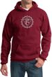 Mens Yoga Hoodie Vishuddha Chakra Meditation Hoody