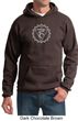 Mens Yoga Hoodie Vishuddha Chakra Meditation Hoody