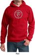 Mens Yoga Hoodie Vishuddha Chakra Meditation Hoody