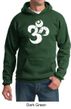 Mens Yoga Hoodie White Distressed OM Hoody