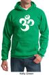 Mens Yoga Hoodie White Distressed OM Hoody