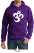 Mens Yoga Hoodie White Distressed OM Hoody