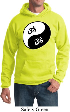 Mens Yoga Hoodie Yin Yang AUM Hoody