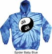 Mens Yoga Hoodie Yin Yang AUM Tie Dye Hoody