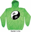 Mens Yoga Hoodie Yin Yang AUM Tie Dye Hoody