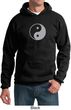 Mens Yoga Hoodie Yin Yang Big Print Meditation Hoody