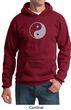 Mens Yoga Hoodie Yin Yang Big Print Meditation Hoody