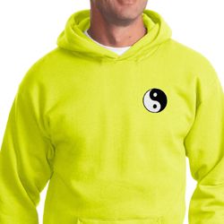 Mens Yoga Hoodie Yin Yang Patch Pocket Print Hoody Mens Yoga Hoodie Yin Yang Patch Pocket Print Hoody