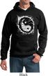 Mens Yoga Hoodie Yin Yang Sun Hoody