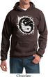 Mens Yoga Hoodie Yin Yang Sun Hoody