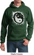 Mens Yoga Hoodie Yin Yang Sun Hoody
