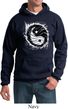 Mens Yoga Hoodie Yin Yang Sun Hoody