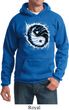 Mens Yoga Hoodie Yin Yang Sun Hoody