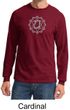 Mens Yoga Long Sleeve Shirt Anahata Heart Chakra Shirt