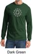 Mens Yoga Long Sleeve Shirt Anahata Heart Chakra Shirt