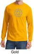 Mens Yoga Long Sleeve Shirt Anahata Heart Chakra Shirt