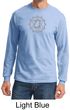 Mens Yoga Long Sleeve Shirt Anahata Heart Chakra Shirt