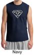 Mens Yoga Muscle Shirt Super OM Shirt