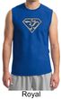 Mens Yoga Muscle Shirt Super OM Shirt