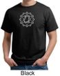 Mens Yoga Organic T-shirt Anahata Heart Chakra Tee Shirt