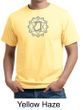 Mens Yoga Organic T-shirt Anahata Heart Chakra Tee Shirt