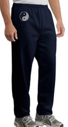 Mens Yoga Pants - YIN YANG Martial Arts - Hip Print