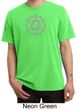 Mens Yoga Pigment Dyed T-shirt Anahata Heart Chakra Tee Shirt