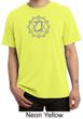 Mens Yoga Pigment Dyed T-shirt Anahata Heart Chakra Tee Shirt