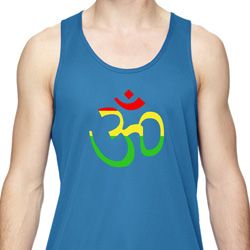 Mens Yoga Rasta Aum Dry Wicking Tank Top Mens Yoga Rasta Aum Dry Wicking Tank Top