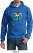 Mens Yoga Rasta Aum Hoodie