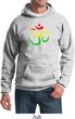 Mens Yoga Rasta Aum Hoodie