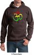 Mens Yoga Rasta Aum Hoodie