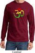 Mens Yoga Rasta Aum Long Sleeve